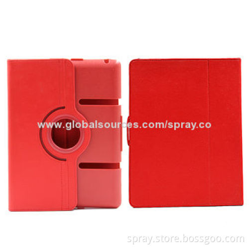 Luxury PU Leather Folio Stand Case Cover with Auto Sleep Wake Function for iPad air